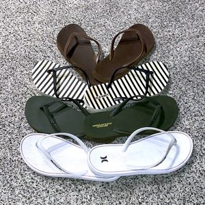 Flip Flop Bundle Hurley, American Eagle, Old Navy